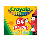 Crayola Crayons, 64 Pieces, Multicolour