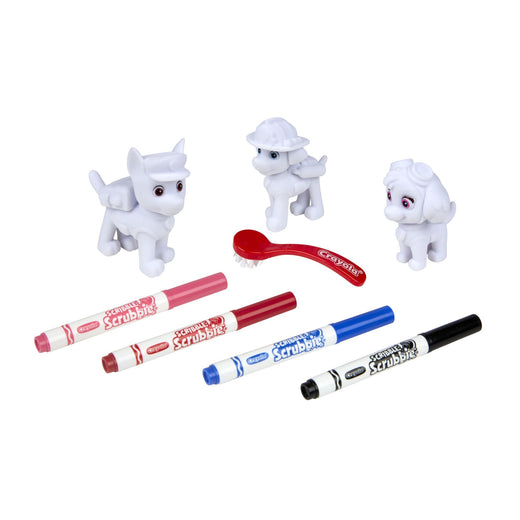 Crayola PAW Patrol Scribble Scrubbie Pets Activity Playset with Washable Markers, 3-pk, Ages 3+