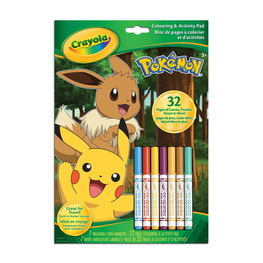 Crayola Pokémon Colour Pad