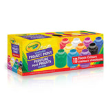 Crayola Washable Project Paint Activity Jar Set, Multi-Colour, 20-oz, 10-pk, Ages 3+ image 4