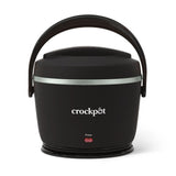 Crock Pot Black Licorice Electric Lunch Box with Detachable Cord