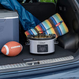 Crock-Pot Digital Programmable Slow Cooker with Locking Lid, Feeds 4 People & More, Stainless Steel, 4-qt image 7