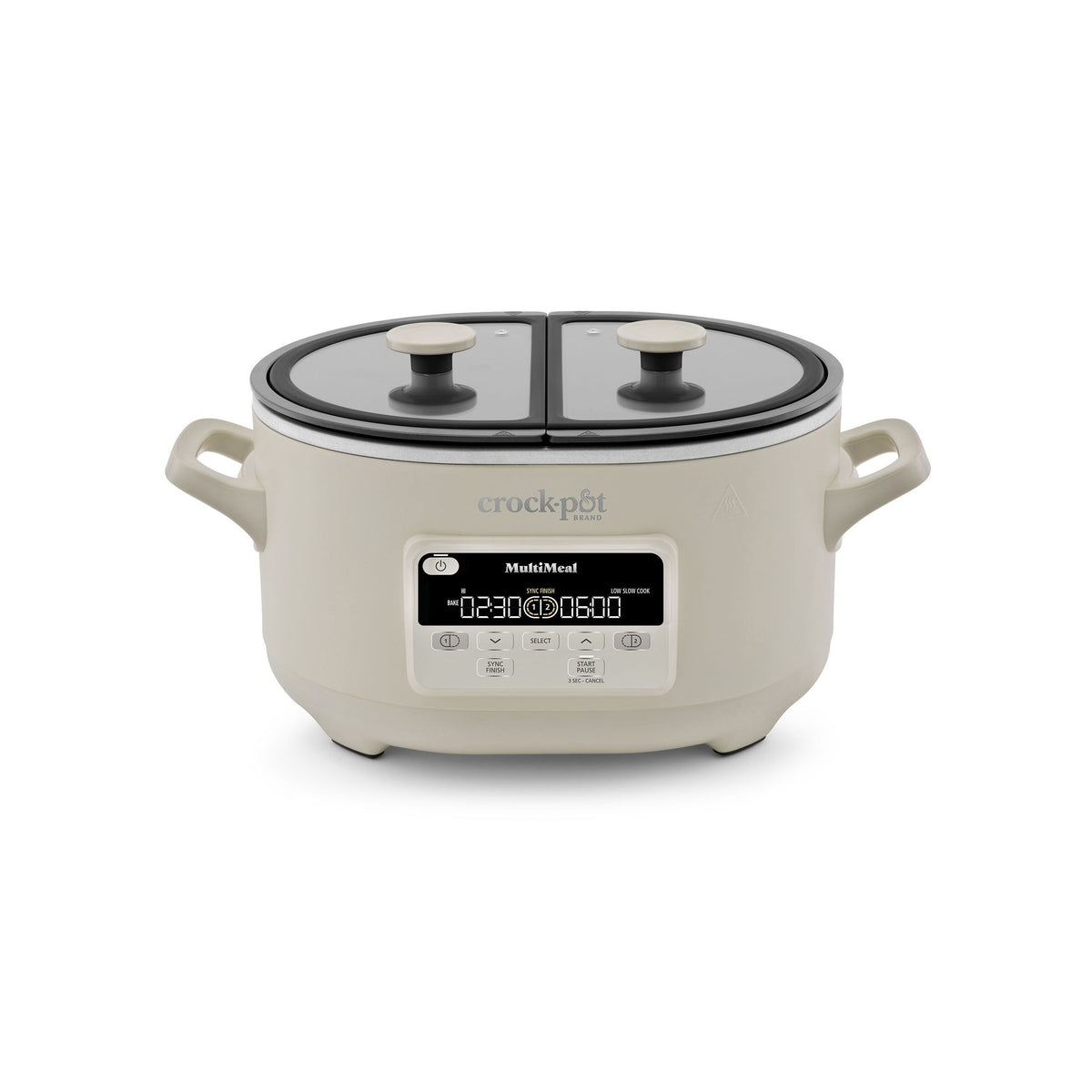 Crockpot Ceramic-Coated Multi-Meal Slow Cooker, 3.7-qt
