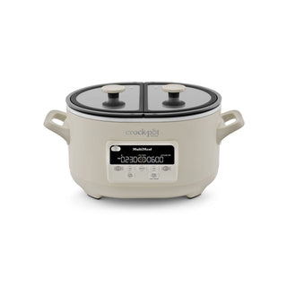 Crockpot Ceramic-Coated Multi-Meal Slow Cooker, 3.7-qt