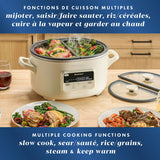 Crockpot Ceramic-Coated Multi-Meal Slow Cooker, 3.7-qt image 4