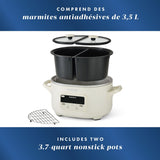 Crockpot Ceramic-Coated Multi-Meal Slow Cooker, 3.7-qt image 6