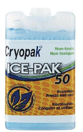 Cryopak ICEpak Hard Reusable Ice Pack, Assorted Volume