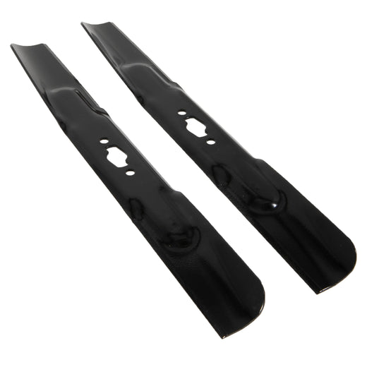 Cub Cadet Replacement High-Lift S-Blade Set, Fits 2022 & After Models, Black, 42-in, 2-pk