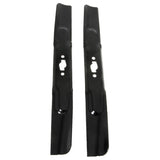 Cub Cadet Replacement High-Lift S-Blade Set, Fits 2022 & After Models, Black, 42-in, 2-pk image 3
