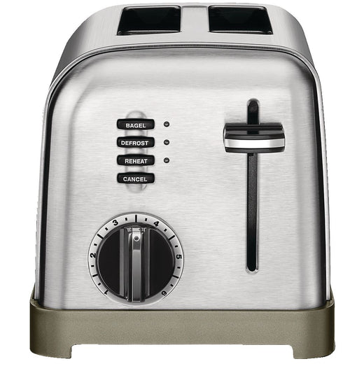 Cuisinart Metal Classic Toaster with 6 Settings, Stainless Steel, 2-Slices