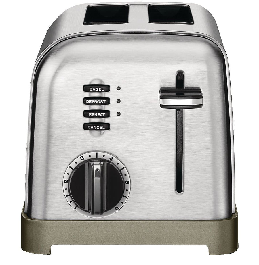 Cuisinart Metal Classic Toaster with 6 Settings, Stainless Steel, 2-Slices