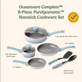 Cuisinart Oceanware 8-Piece Ceramic Set, Ombre image 8