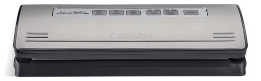 Cuisinart One-Touch Vacuum Sealer, Stainless Steel, Black