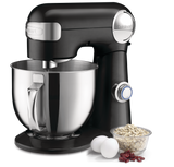 Cuisinart Precision Master Tilt-Head Stand Mixer with 12 Speeds, Black, 5.5qt