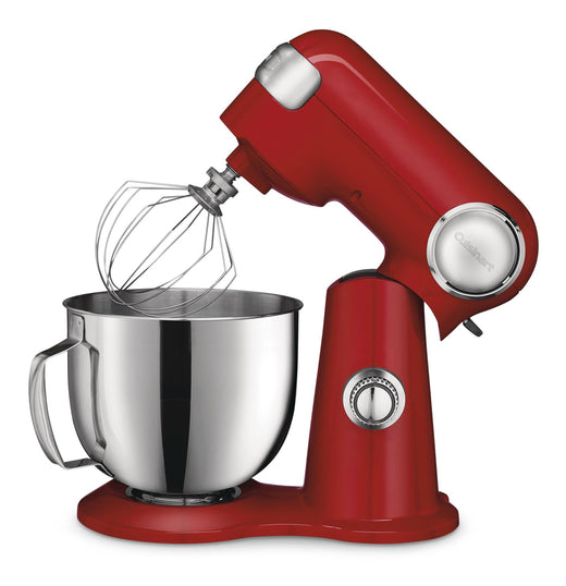 Cuisinart Precision Master Tilt-Head Stand Mixer with 12 Speeds, Red, 5.5qt