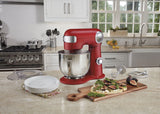 Cuisinart Precision Master Tilt-Head Stand Mixer with 12 Speeds, Red, 5.5qt image 7