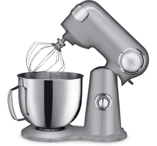 Cuisinart Precision Master Tilt-Head Stand Mixer with 12 Speeds, Silver, 5.5qt