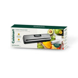 Cuisinart Slim Vacuum Sealer, with 10 Pre-Cut Bags & 1 Roll