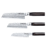CUISINE:: PRO DAMASHIRO EMPEROR SANTOKU 3PC SET