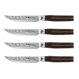 CUISINE:: PRO DAMASHIRO EMPEROR STEAK KNIFE SET/4