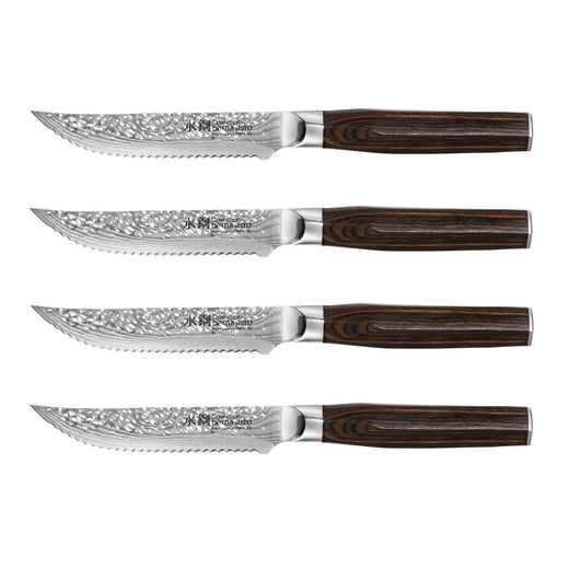 CUISINE:: PRO DAMASHIRO EMPEROR STEAK KNIFE SET/4