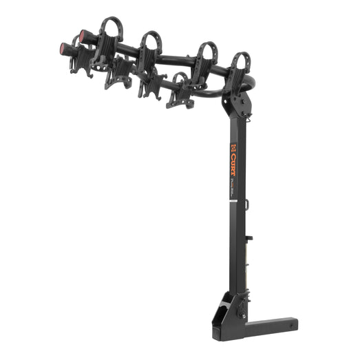 CURT 12126 Premium Hitch-Mounted Bike Rack (4-Bike, 2-in Shank)