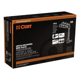 CURT 18030 2-Bike To 4-Bike Two Arm Hitch Mount Bike Rack, Fits 1-1/4, 2-in Receiver, Black image 3