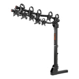 CURT 18065 Premium 5-Bike Two Arm Hitch Mount Bike Rack, Fits 2-in Receiver, Black