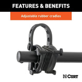 CURT 18065 Premium 5-Bike Two Arm Hitch Mount Bike Rack, Fits 2-in Receiver, Black image 8
