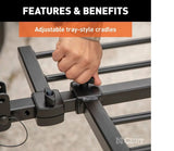 CURT 18087 Tray-Style Hitch-Mounted Bike Rack (4-Bike, 2-in Shank) image 6