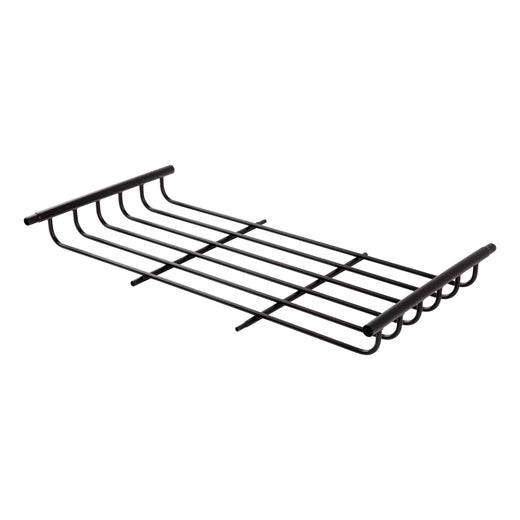 CURT 18124 Steel Roof Rack Cargo Basket/Carrier Extension, Black, 6-sq.ft