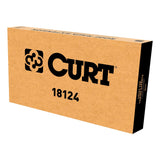 CURT 18124 Steel Roof Rack Cargo Basket/Carrier Extension, Black, 6-sq.ft image 2