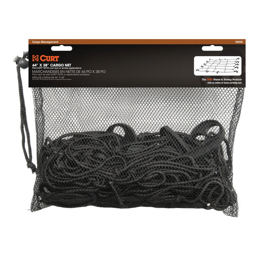 CURT 18200 Elastic Cargo Net for Roof Basket