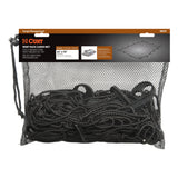 CURT 18219 Elastic Cargo Net with Hooks for Extended Roof Basket, 64 x 36-in