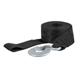 CURT 29451 2-in x 20-ft Nylon Winch Strap with Hook, 3,300-lbs image 2