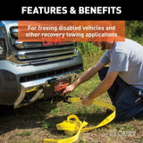 CURT 83066 2-in x 30-ft Tow Strap (9,000-lb, GVW) image 4