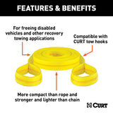 CURT 83066 2-in x 30-ft Tow Strap (9,000-lb, GVW) image 7