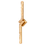 CWI Lighting Contour Integrated LED 33in Brass Vanity Light image 3