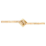 CWI Lighting Contour Integrated LED 33in Brass Vanity Light image 5