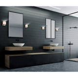 CWI Lighting Cristini 1-Light Nickel Bathroom Sconce image 4