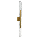 CWI Lighting Curva Integrated LED 36in Brass Vanity Light