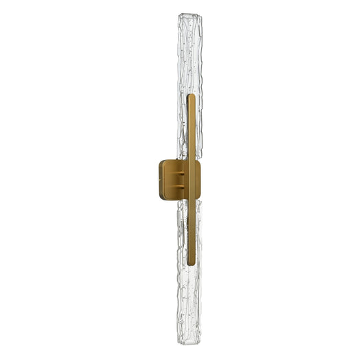 CWI Lighting Curva Integrated LED 36in Brass Vanity Light