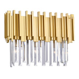 CWI Lighting Deco 3-Light Medallion Gold Vanity Light image 2