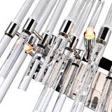 CWI Lighting Miroir 4-Light Nickel Vanity Light image 5