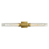 CWI Lighting Petra Integrated LED 36in Brass Vanity Light image 8