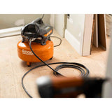 6 Gal. Portable Electric Pancake Air Compressor w/ 18GA Brad Nailer, 16GA Straight Finish Nailer, & 18GA Finish Stapler R69603FK image 3