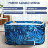 De-Stress 2023 Large Portable Folding Soaking Bathtub For Adults image 2