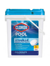 Clorox Xtra Blue 40 Pound 80 Tab Pool and Spa 3 Inch Long Lasting Chlorinating Tablets image 2