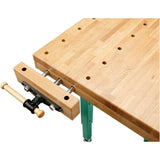 Grizzly Industrial T10157 - Heavy-Duty Oak Workbench with Steel Legs image 3