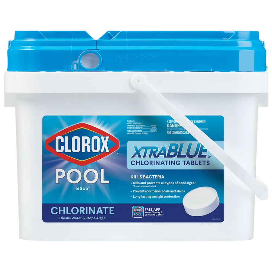 Chlorinating Tablets for Swimming Pools, 25lb